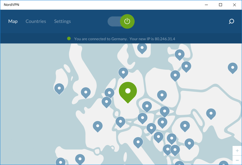 NordVPN servernetwerk