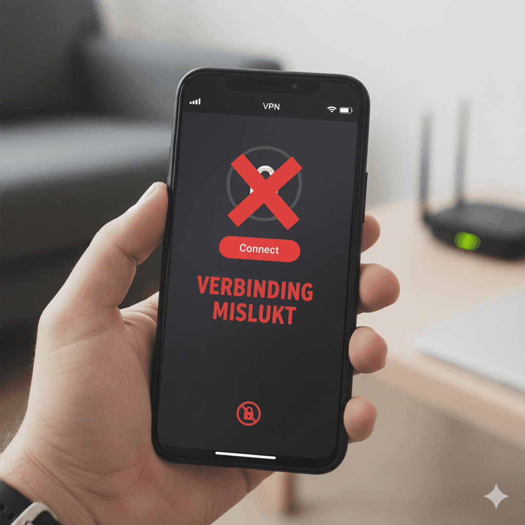 VPN op mobiel functioneert niet