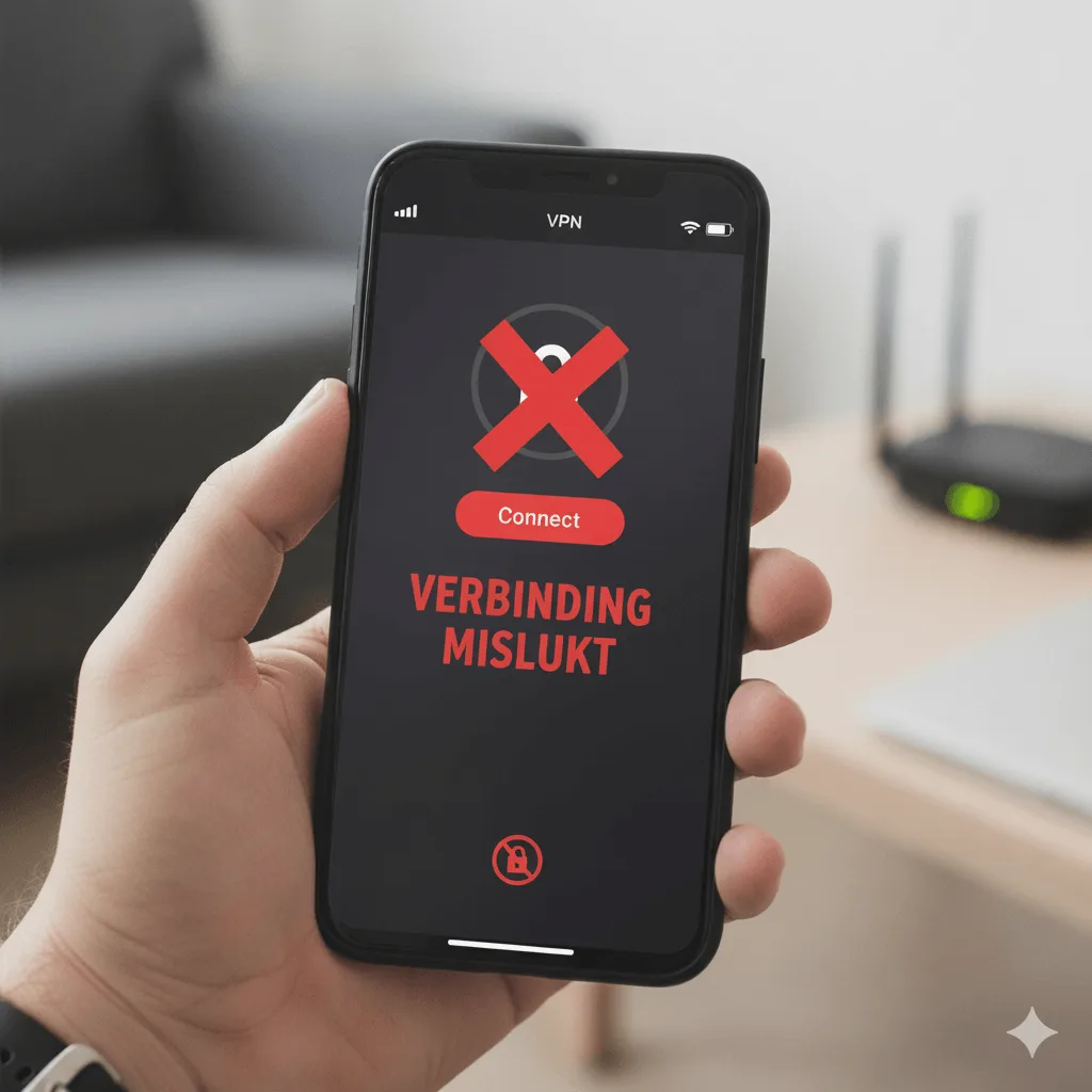 VPN op mobiel functioneert niet