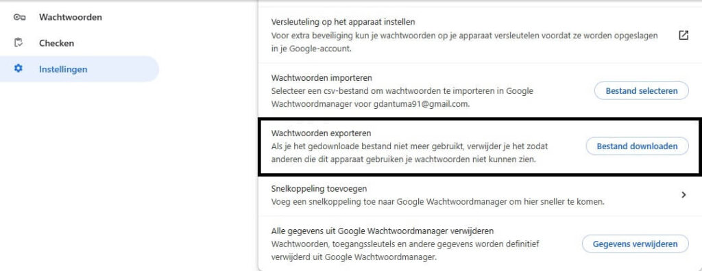 wachtwoordenexporteren